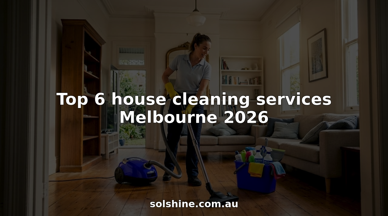 Cleaner vacuuming floor in bright Melbourne living room