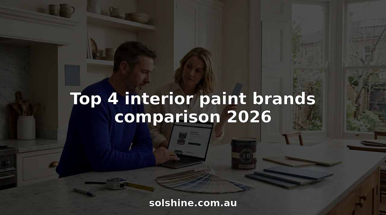 Homeowners reviewing interior paint samples