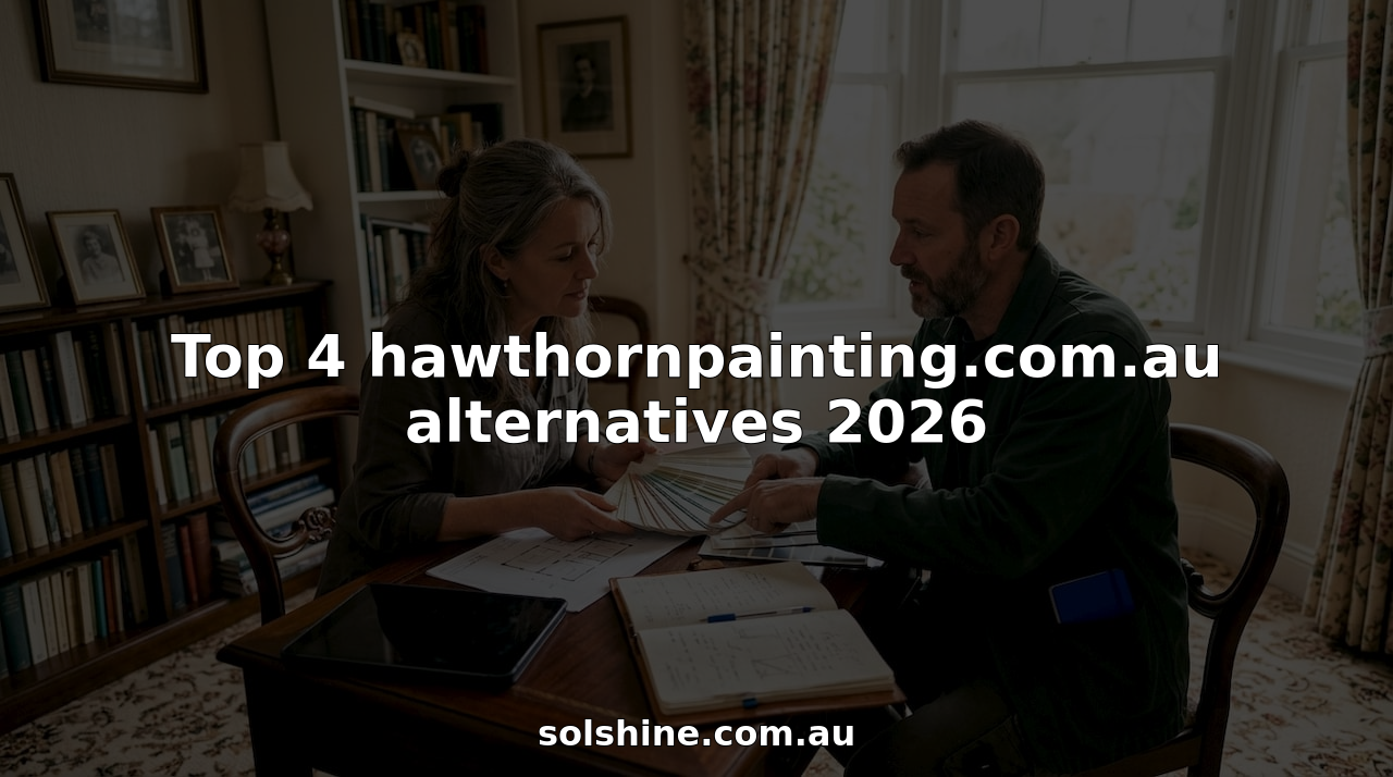 Homeowner and contractor reviewing painting plans in heritage home