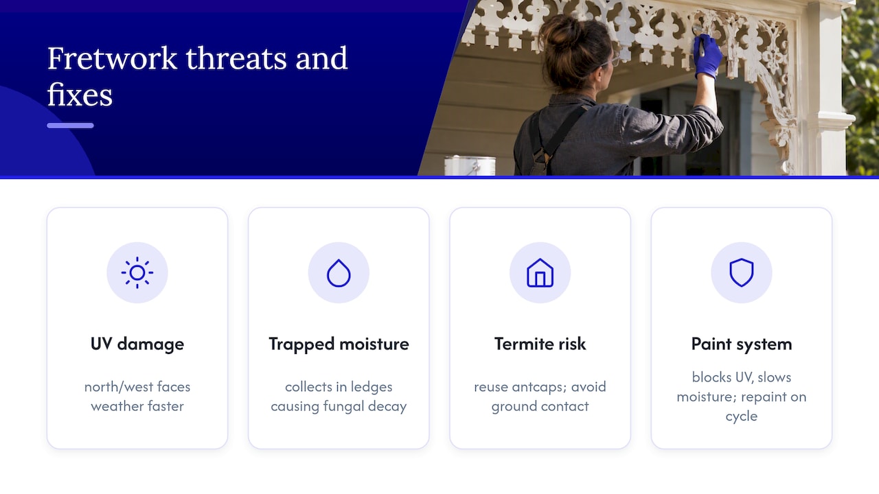 Fretwork damage risks and protection measures